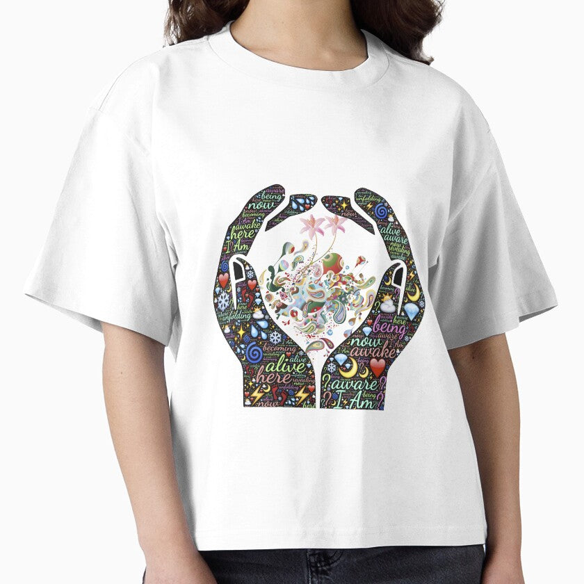 Yoga Love And Peace In a Hand by OmniDeals