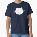 Cute White Cat Face with Big Whiskets by Smart-Arts