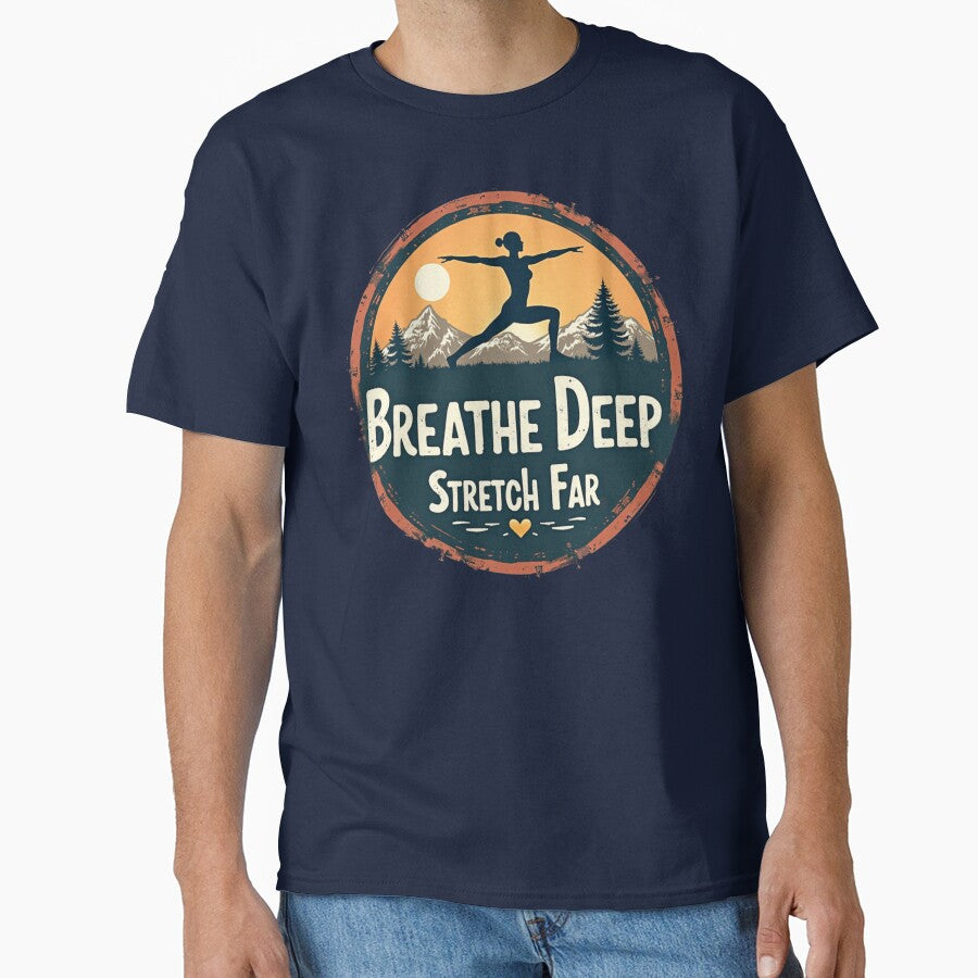 Breathe Deep Stretch Far by PerkzPrints
