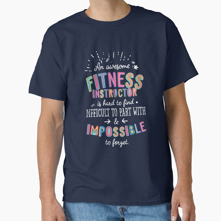 An awesome Fitness Instructor Gift Idea - Impossible to Forget Quote by betternotes