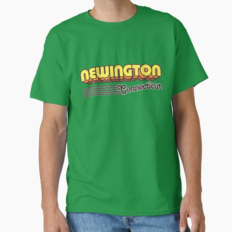 Newington, Connecticut | Retro Stripes by retroready