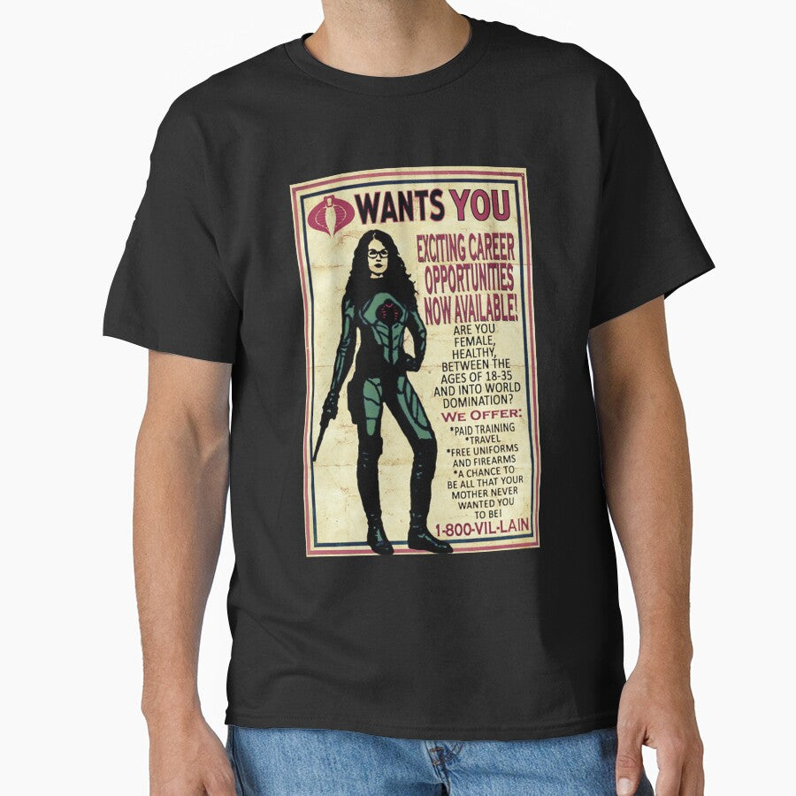 Cobra Recruiting poster Featuring the Baroness (G.I. Joe) by riogirl9909