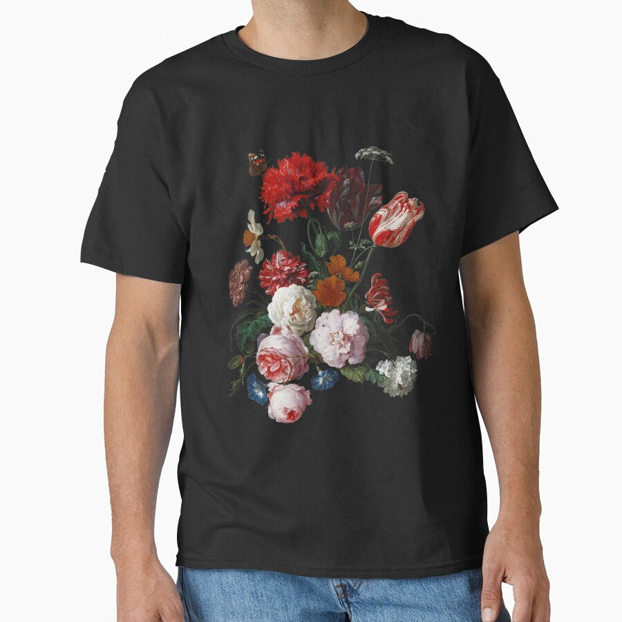 Antique Dutch Floral still Life by elinaarbidane