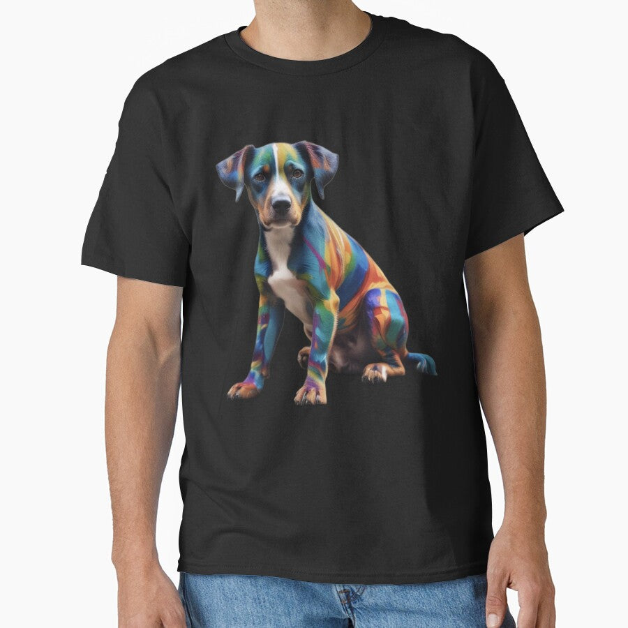 Dog AI colorful by AbeeRedB