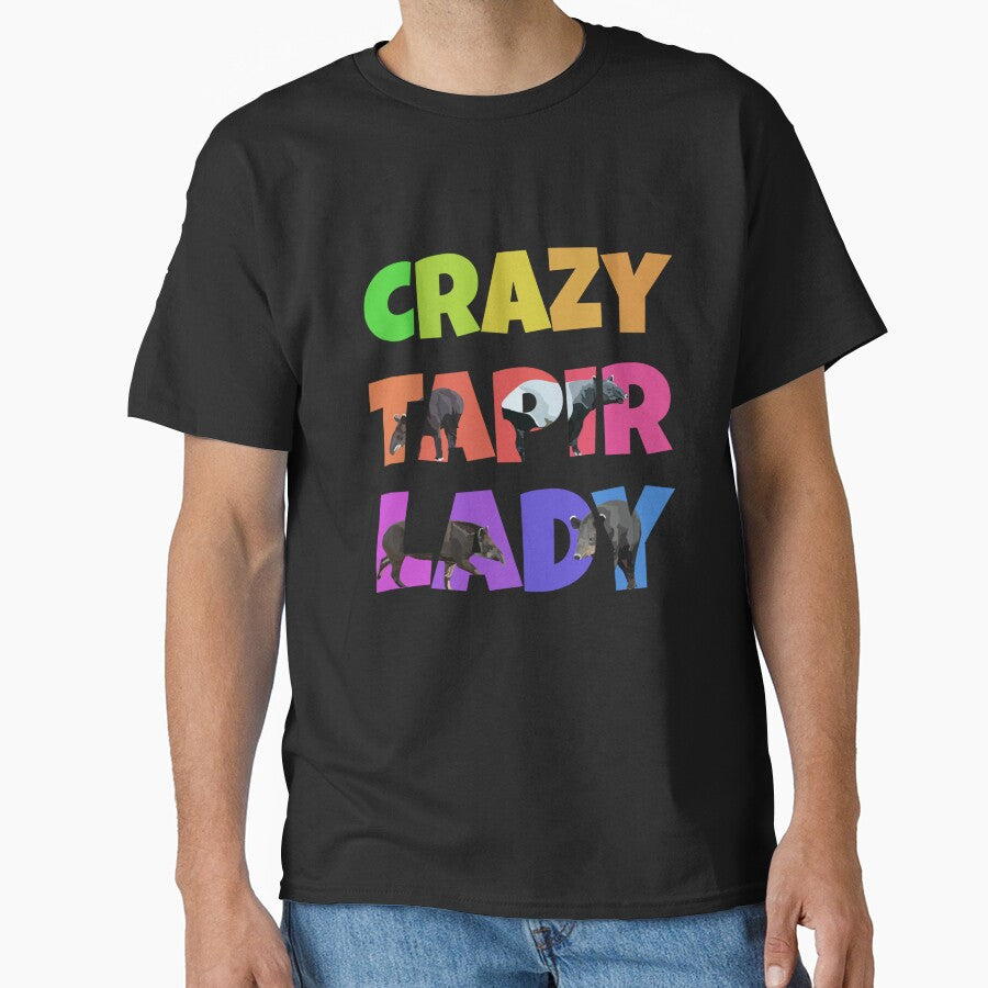 T is for Tapir, Tapir – Unique Tropical Forest Mammal Illustration by PrettylittlepastelUk