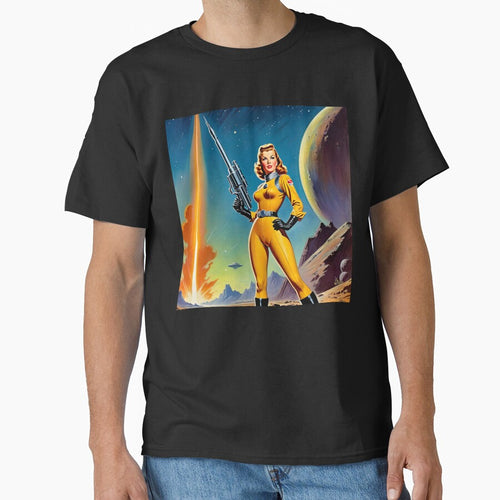 1950's Female Space Cadet | Retro Artwork by OrganicLights