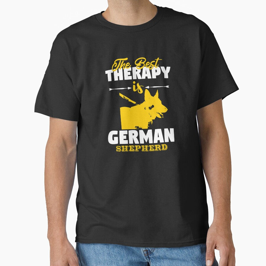 The Best Therapy is German Shepherd Dog Lover by teamph