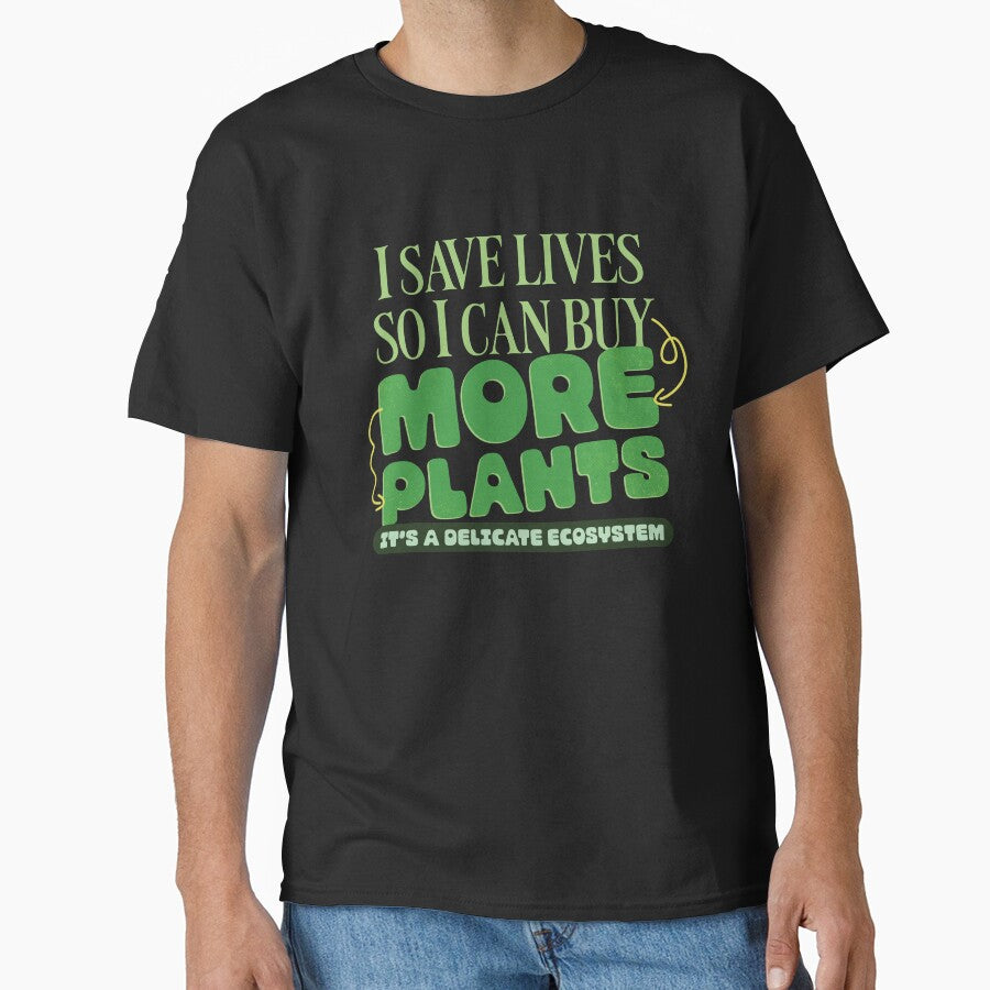 Life Saver and Plant Parent Ecosystem Art by LinaValearte