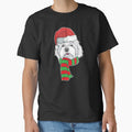 Funny Christmas Dog Xmas Santa  Maltese Dog Holiday Gift by haselshirt
