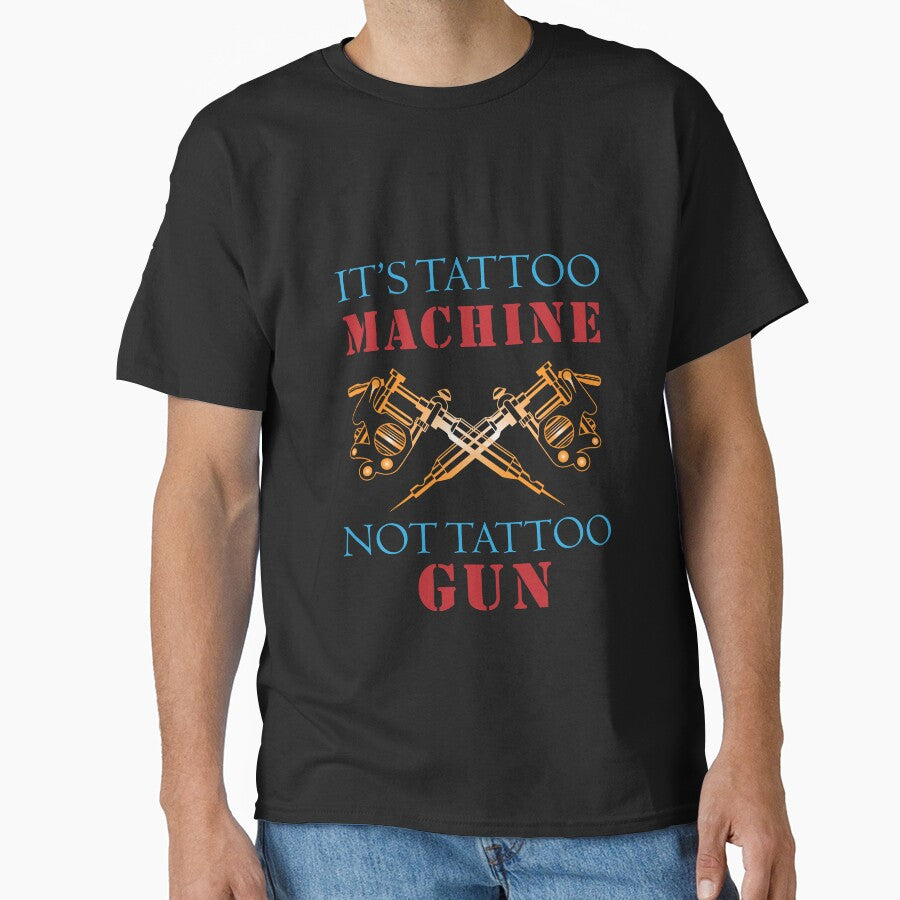 It's tattoo machine, not tattoo gun! by EchoPrint Co.