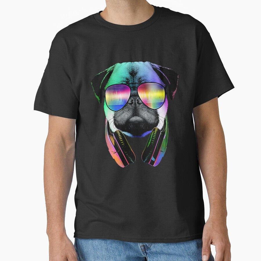 Music Love Pug by clingcling