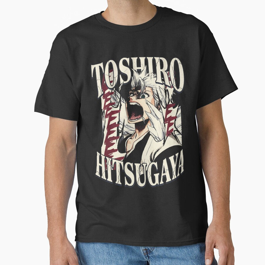 Bleach Toshiro Hitsugaya Prodigy Captain Anime Shirt by Senpaiwaves