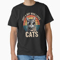 Just A Boy Who Loves Cats Cool Cat Design by Gogetgiggles
