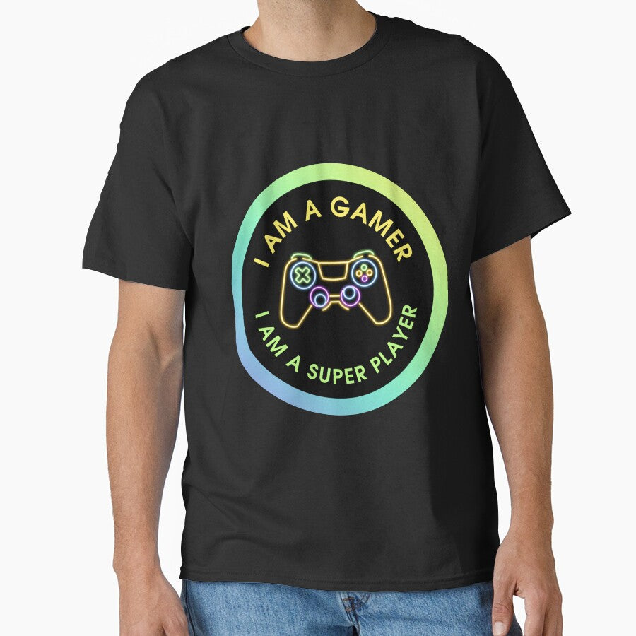 Black Neon Round Gamer by Artistic Designs ⭐⭐⭐⭐⭐