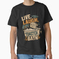 Live Laugh. Toaster Bath Dark Humor Meme Sarcastic Funny by SkeletonsDanger