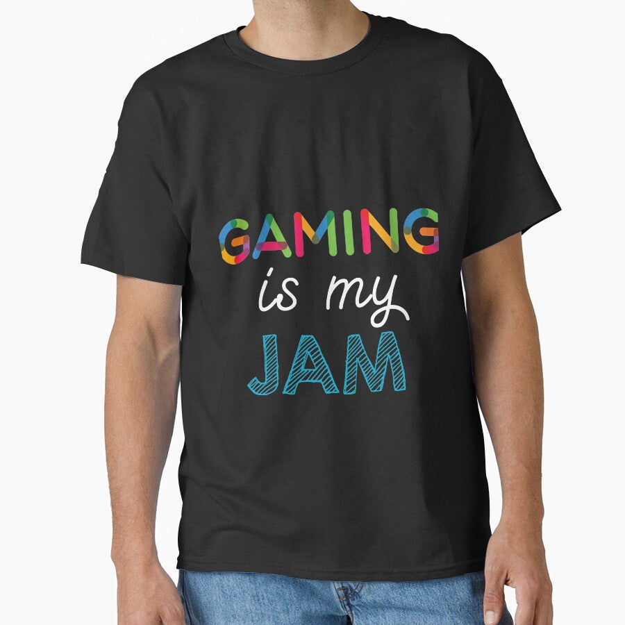 Gaming is my Jam. Funny Gaming Design by Custom365