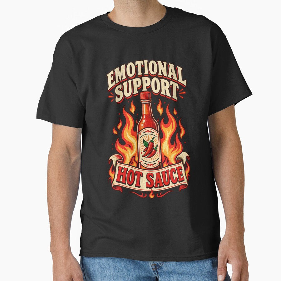 Emotional Support Hot Sauce by ThoughtsInTheOpen