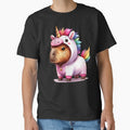 Capybara In Unicorn Costume by TomFrontierArt