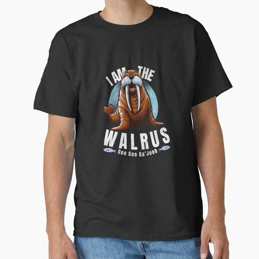 I Am The Walrus - Quirky Beatles-Inspired Cartoon Design by Guitargeorge197