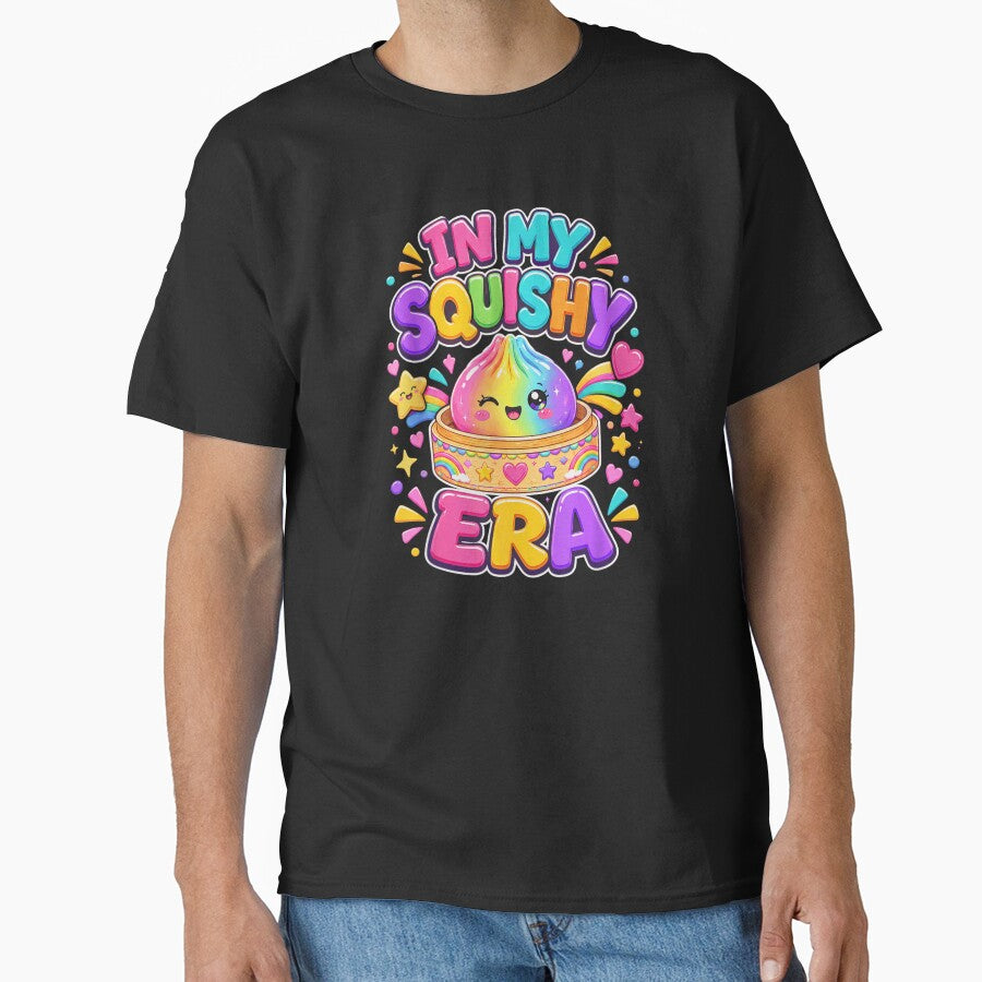 In My Squishy Era Cute Rainbow Kawaii Dumpling Aesthetic Design by DuneHaicna