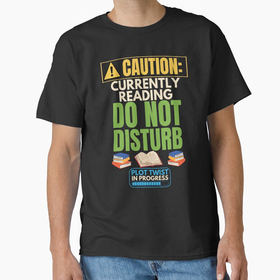 Caution Currently Reading Do Not Disturb by Uvclick