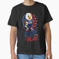 Born to Play USA Soccer Eagle . Patriotic Football Mascot by aminz4
