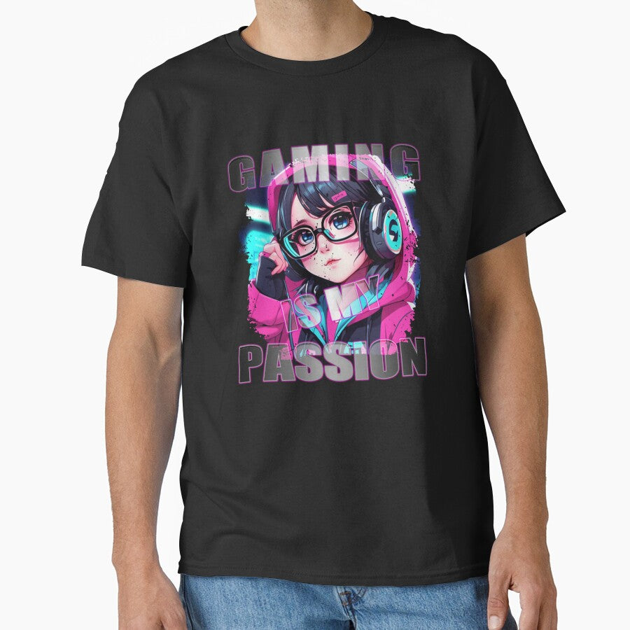 Gaming Is My Passion - Kawaii Chibi Adorable by taaddison50