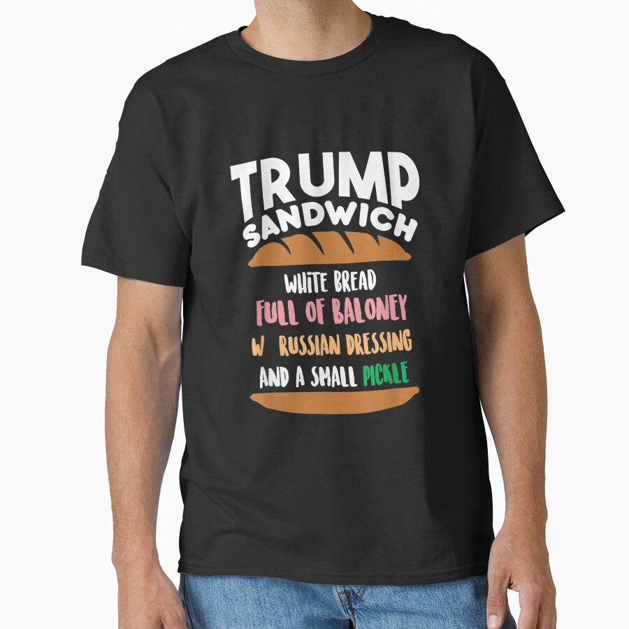 Trump Sandwich Anti-Trump Impeachment Funny by BradyAnthony