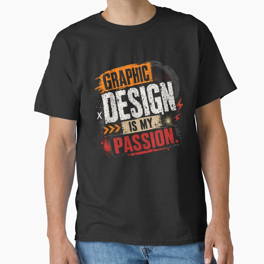 Graphic Design Is My Passion Creative Professional Designer Art Quote by HumansStuck12