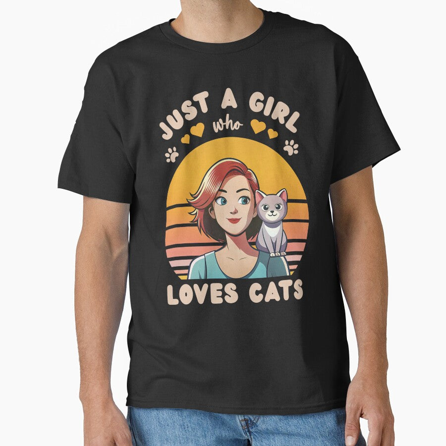 Just a Girl who Loves Cats by FerminaDesigns