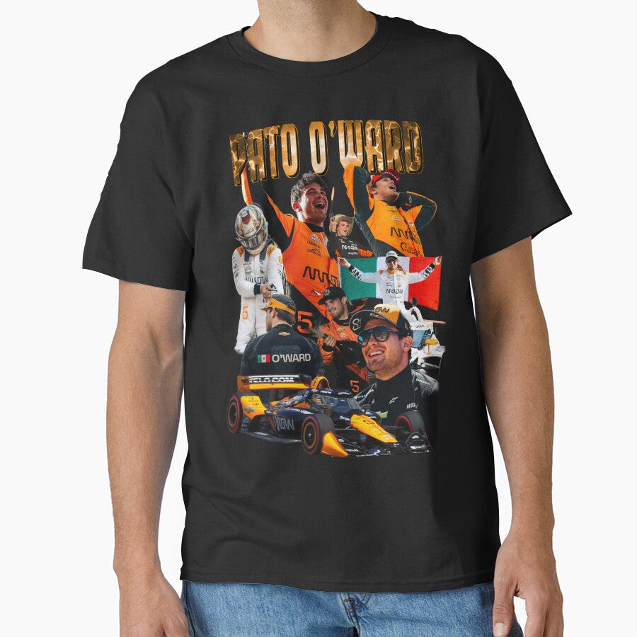 Pato O'Ward Bootleg Style Graphic T-Shirt by mayastef