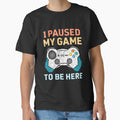 I Paused My Game To Be Here Gamer Gaming Controller by scottsurswab