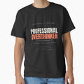 Professional Overthinker (Light Print) by besiwashere
