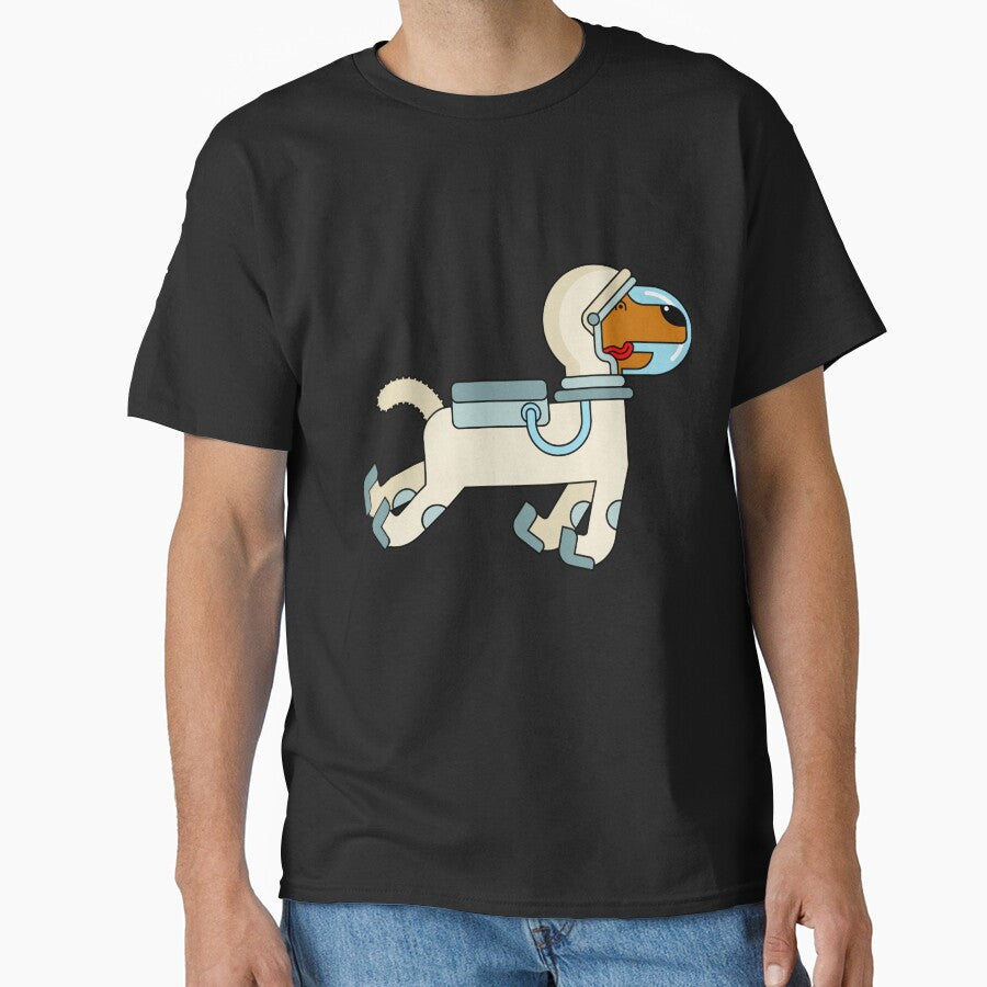 Laika, first space dog cute design vintage space by Designandlove