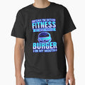 Funny Burger Lover Fitness #1 by creativerooney
