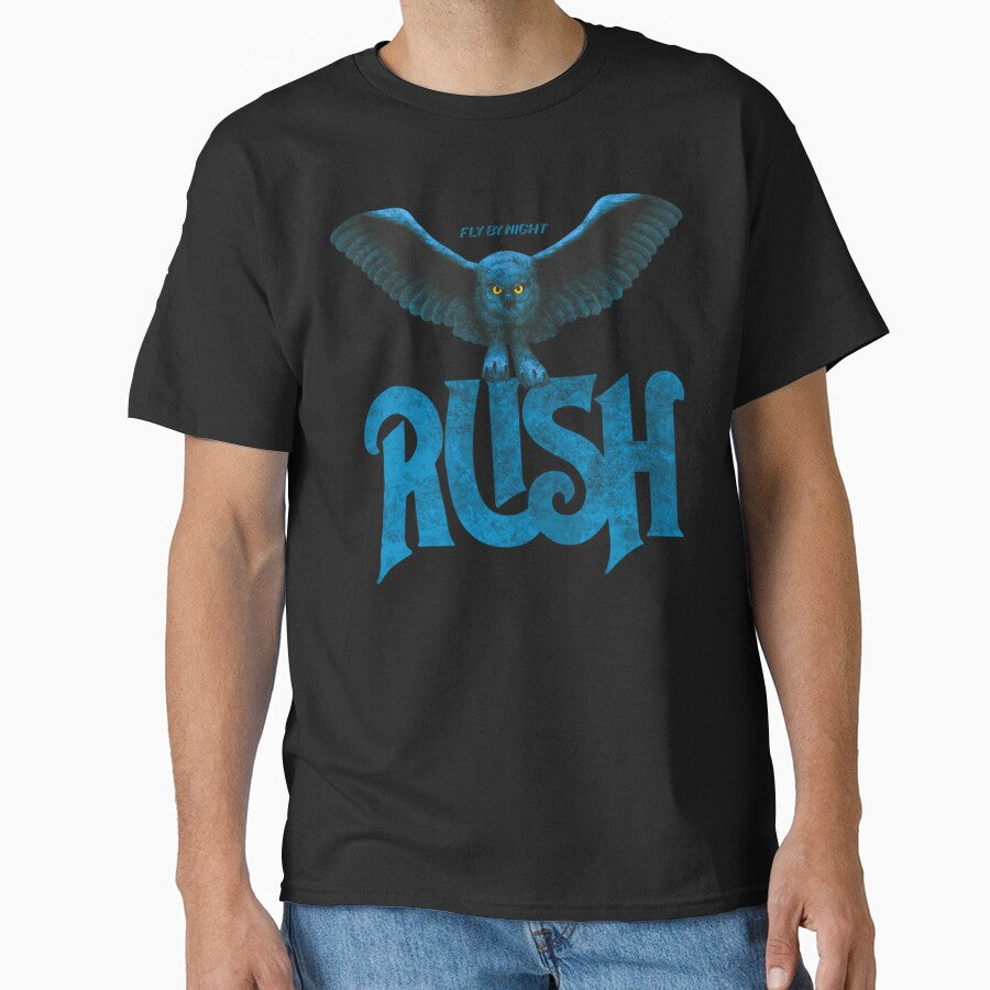 Rush Band Owl Vintage Rock Design by PlayfulCritter