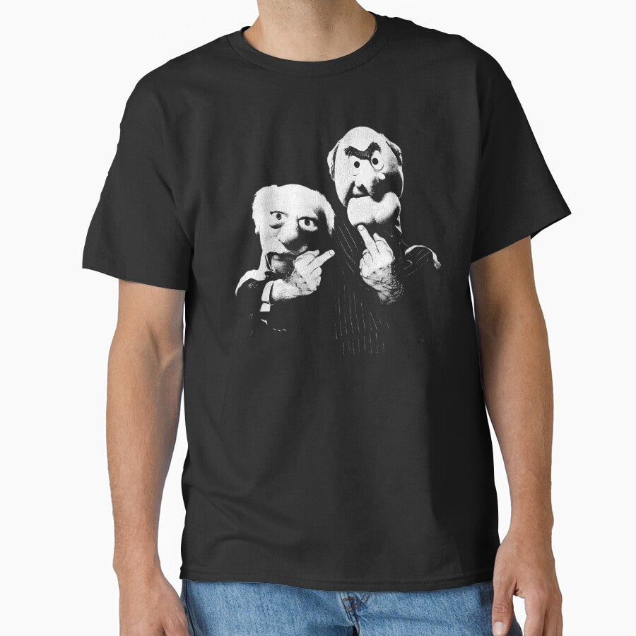 Statler and Waldorf Middle Finger by ourkid