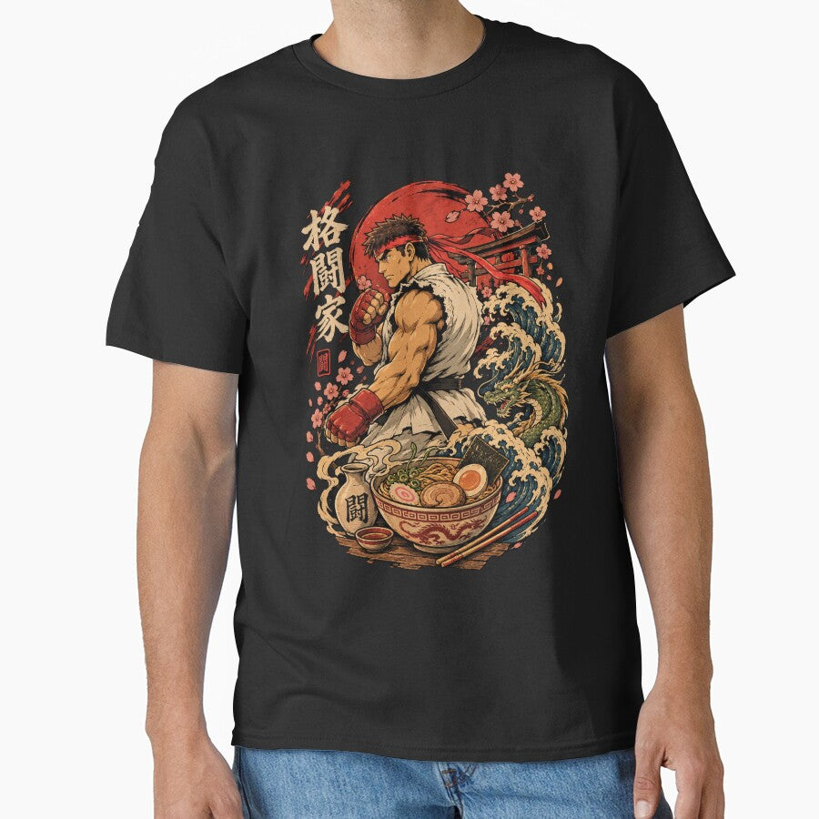 Dragon Ramen Warrior – Japanese Fighting Spirit by DogLord