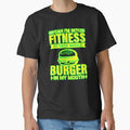 Funny Burger Lover Fitness #2 by creativerooney