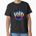 VOID Gothic Flame Cosmic Streetwear by Peac7e