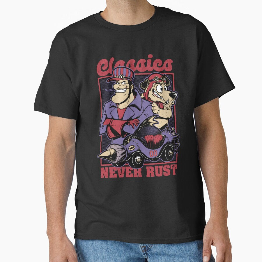 Racer Cartoon Villain - Vintage Retro TV Show by Studio Mootant