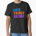 Fitness and Gym: FASTER STRONGER HEALTHIER by Artflow Pixel Studios