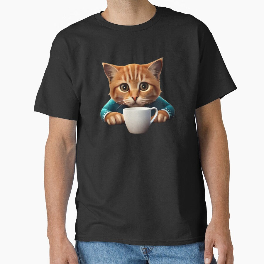 Coffee Lover Cat Mother by mdpzart