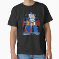 Beachcomber Robot Cartoon Classic V2 by Retr0Tshirts