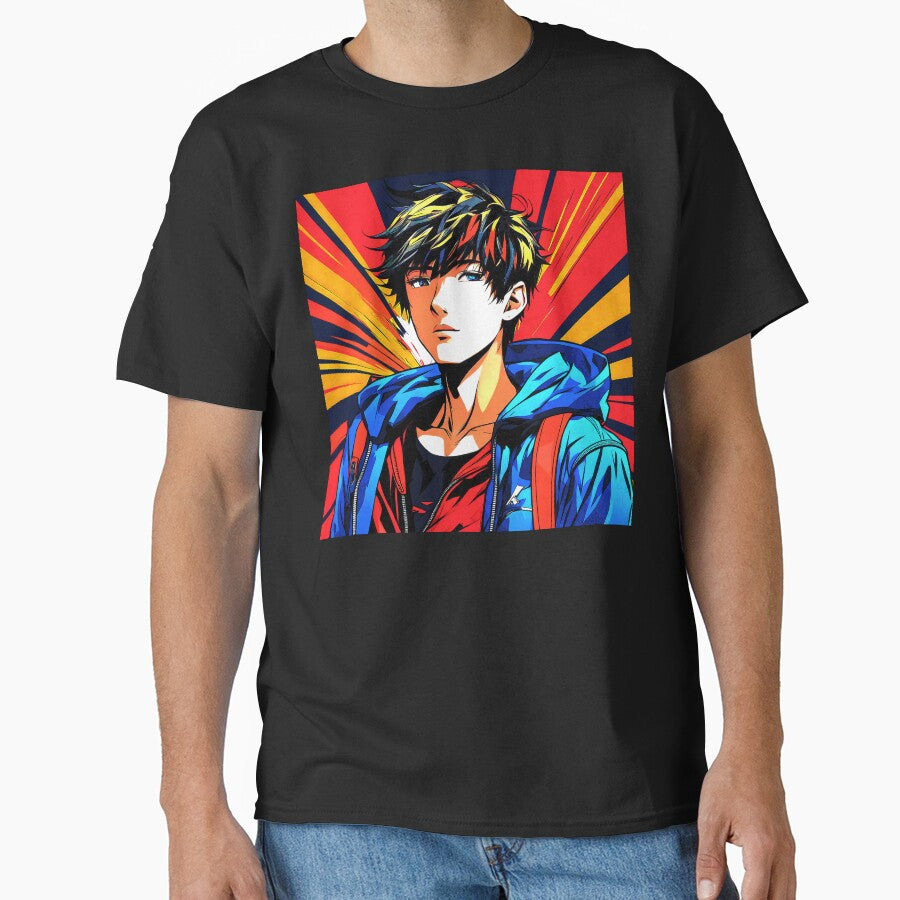 Pop Art Culture Street Hero Cartoon Boy by DEC02