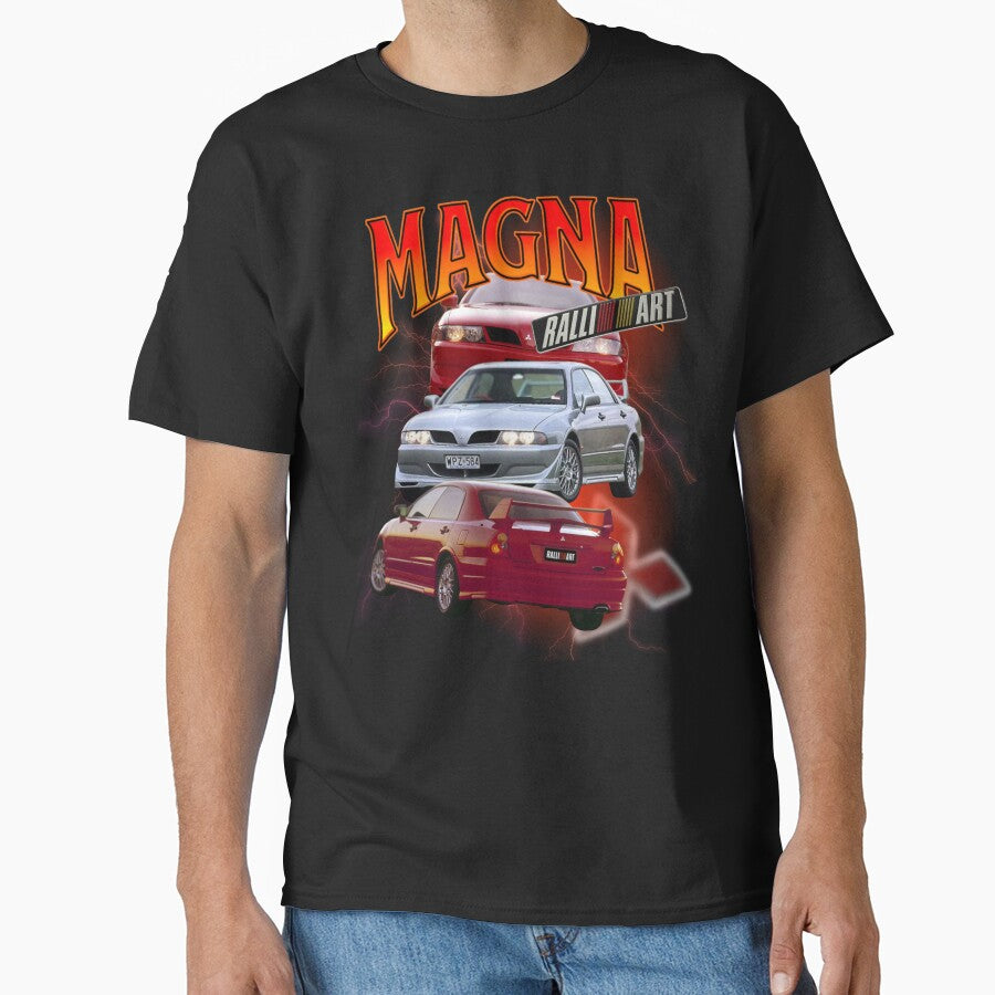 Mitsubishi TJ Magna Ralliart Vintage Design by car-cartoons