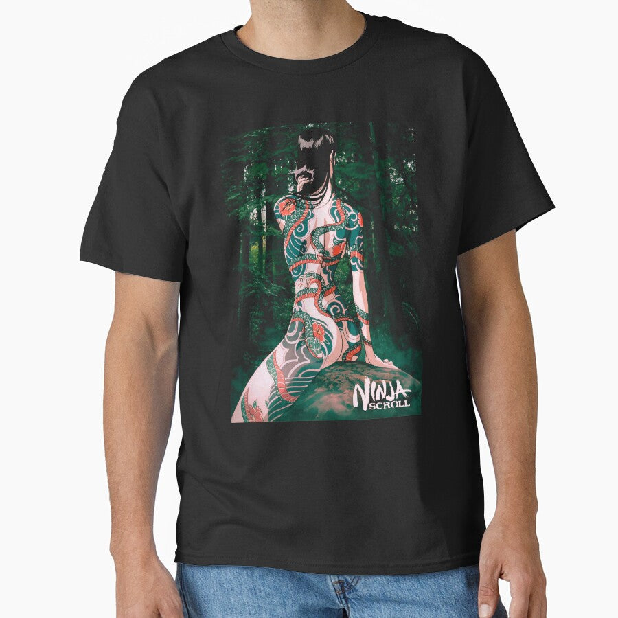 Ninja Scroll Benisato  - Tshirt by DallinLebsack