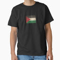 Old and Worn Distressed Vintage Flag of Palestine by JeffBartels