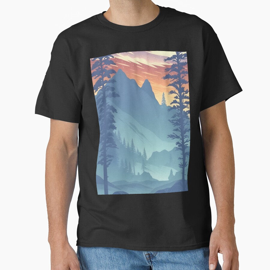 Enhance Your Space with Our Beautiful Collection of Minimalist Matte Painting of Beautiful Mountain Landscape in the Bavarian Alps Prints by supeart