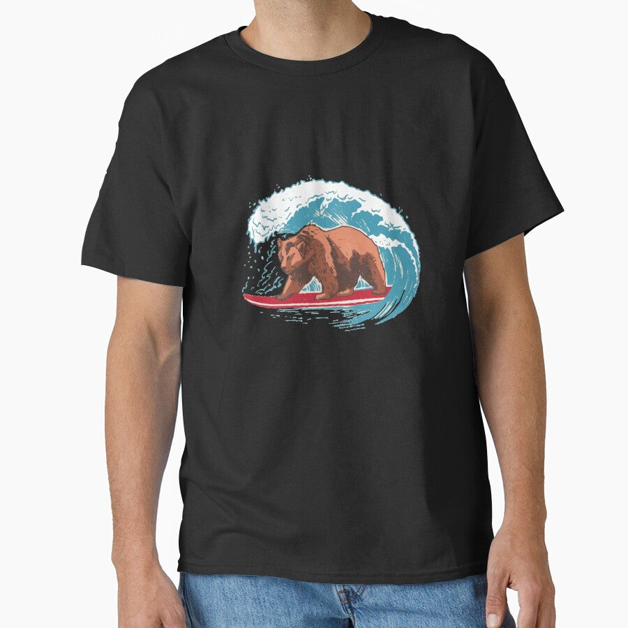 Surfing bear by zaher97